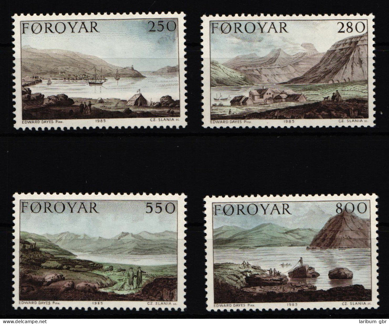 Färöer Inseln 112-115 Postfrisch #HV297 - Islas Faeroes