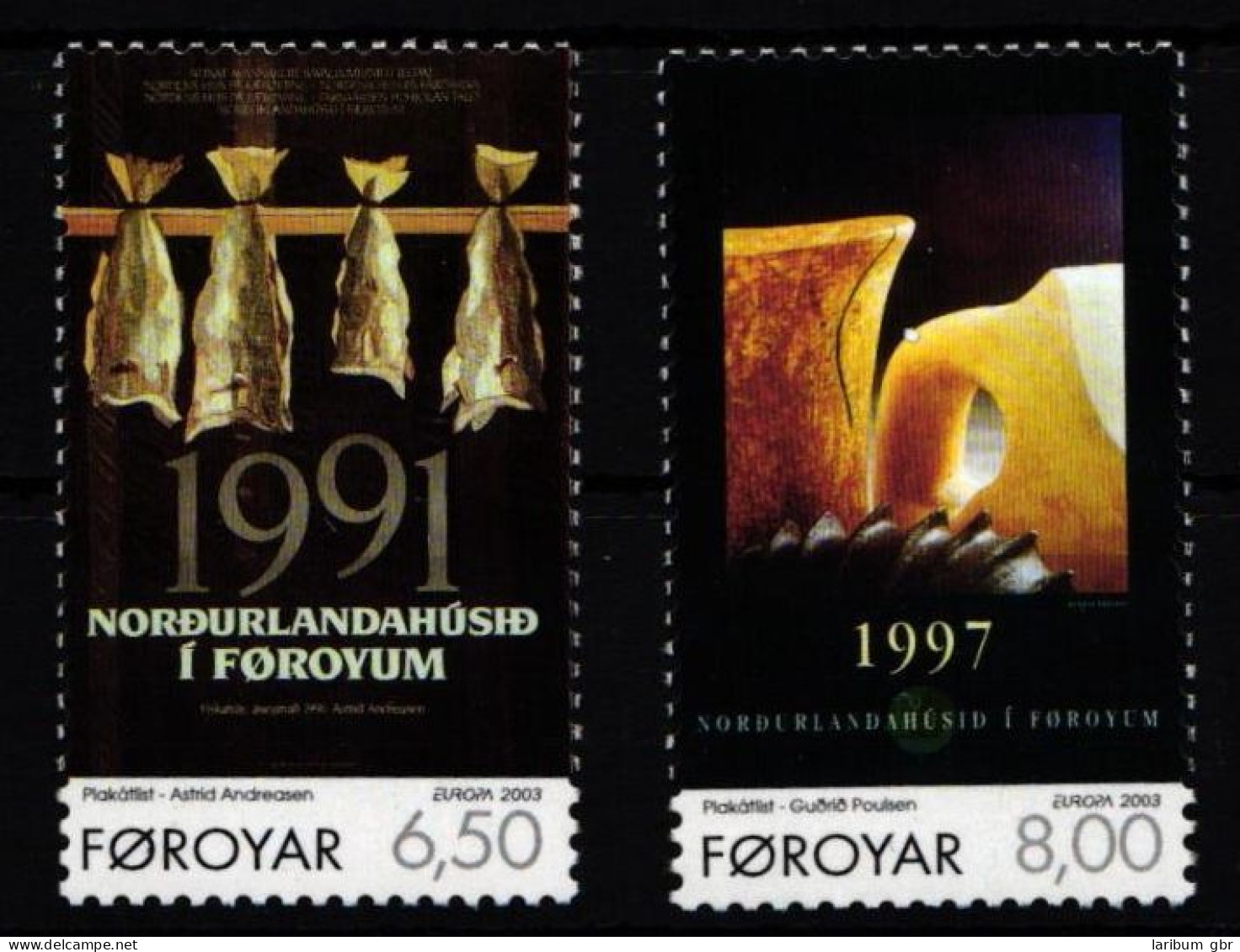 Färöer Inseln 448-449 Postfrisch #HV246 - Faroe Islands