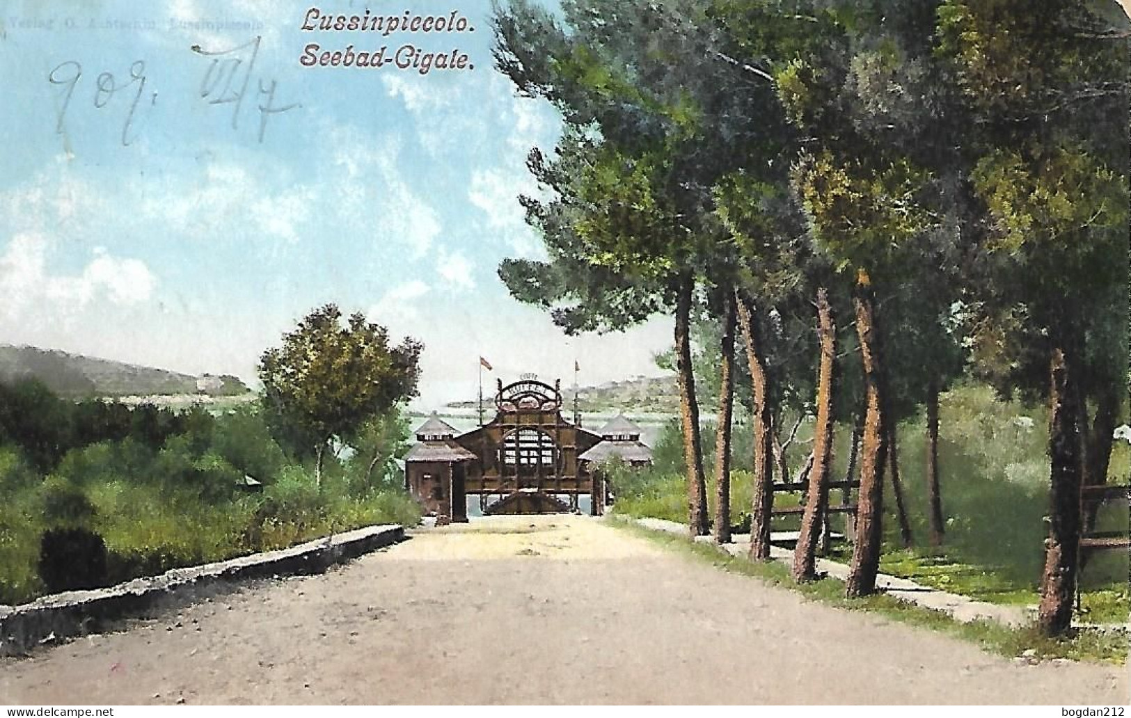 1909 - MALI LOSINJ  Lussinpiccolo ,  Gute Zustand,  2 Scan - Croatie