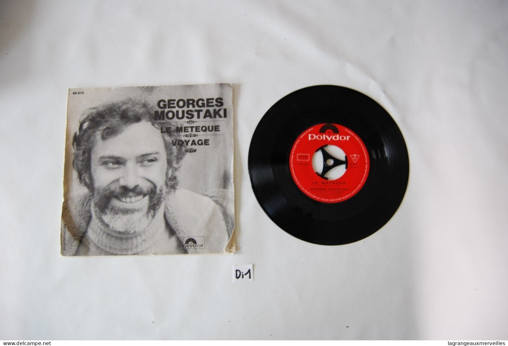 Di1- Vinyl 45 T - Georges Moustaki - Le Meteque - Voyage - Sonstige - Franz. Chansons