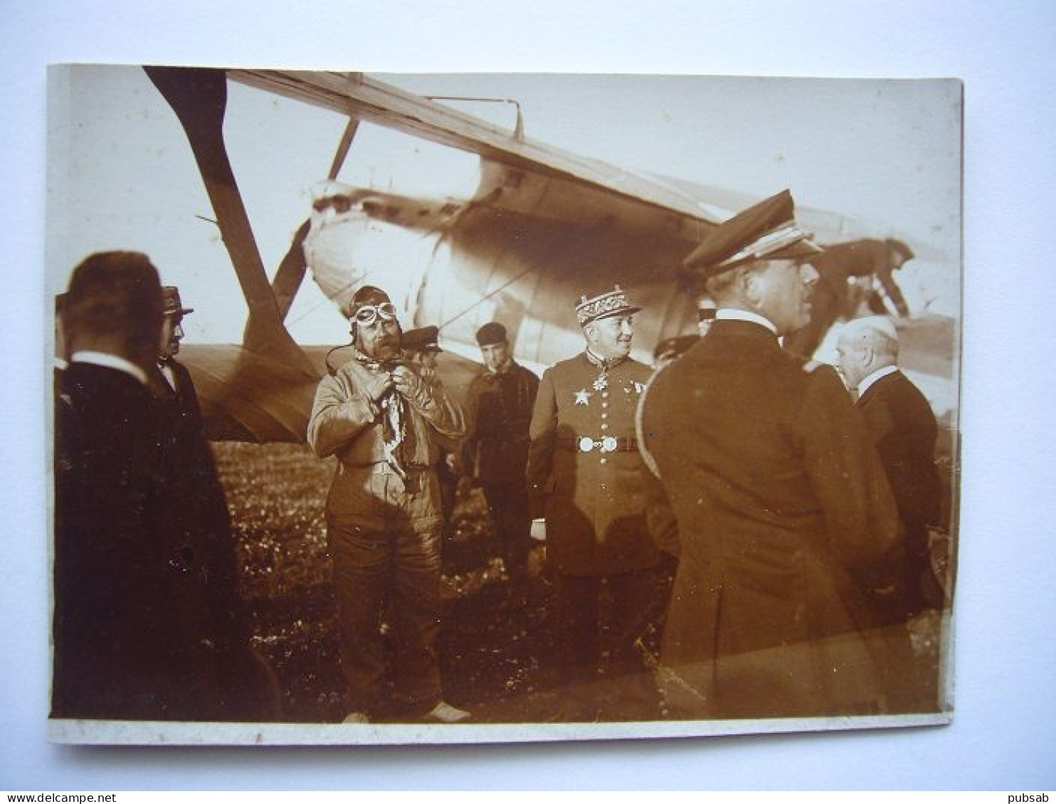 Avion / Airplane / ARMÉE DE L'AIR FRANÇAISE / Potez 25 / Général Ducla à Talda, Maroc / Guerre Du Rif / Size: 8X11,5cm - 1919-1938: Fra Le Due Guerre