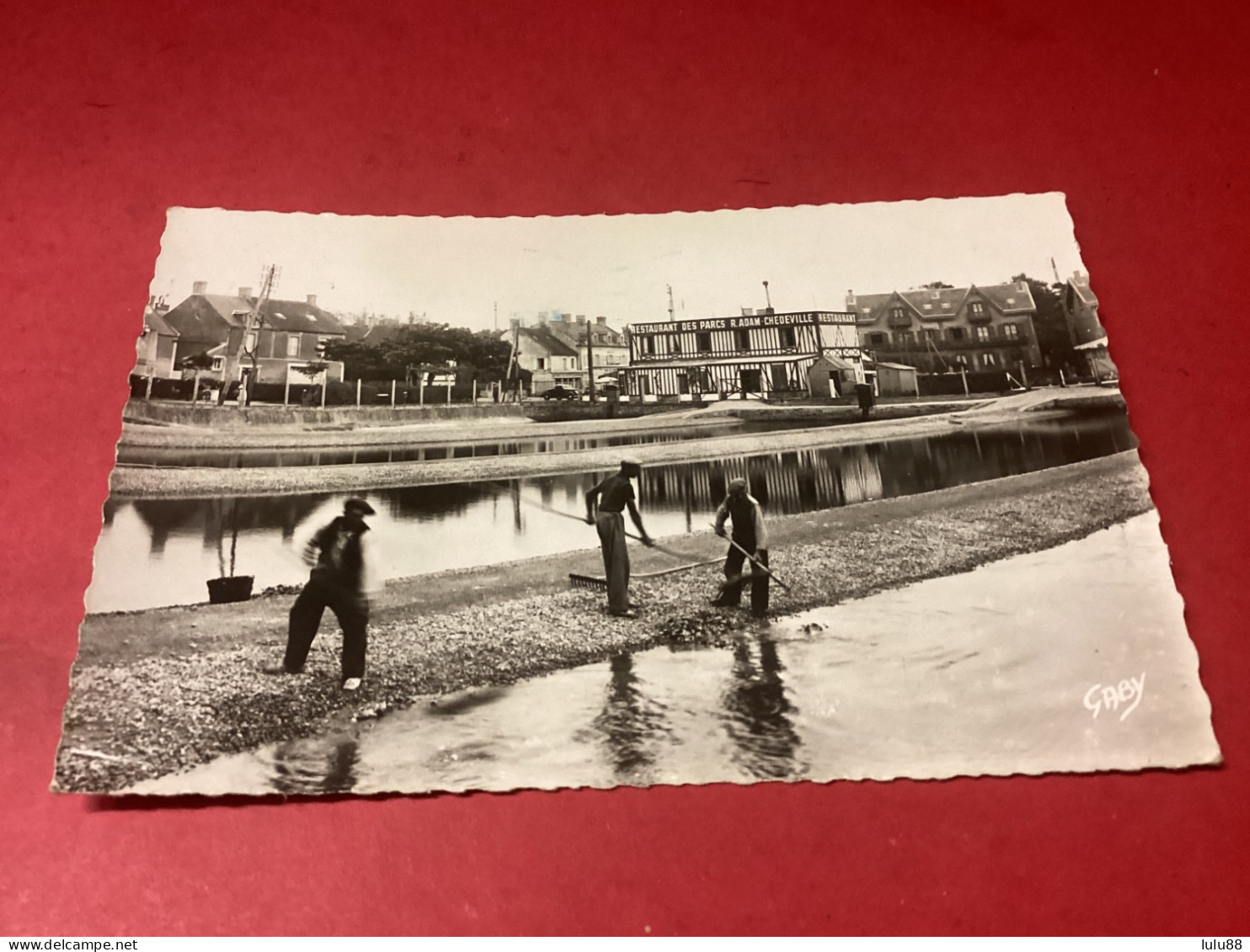 ️ COURSEULLES SUR MER    Le Parc à Huîtres RARE. Editeur. Gaby FRAIS DE PORT OFFERT - Courseulles-sur-Mer