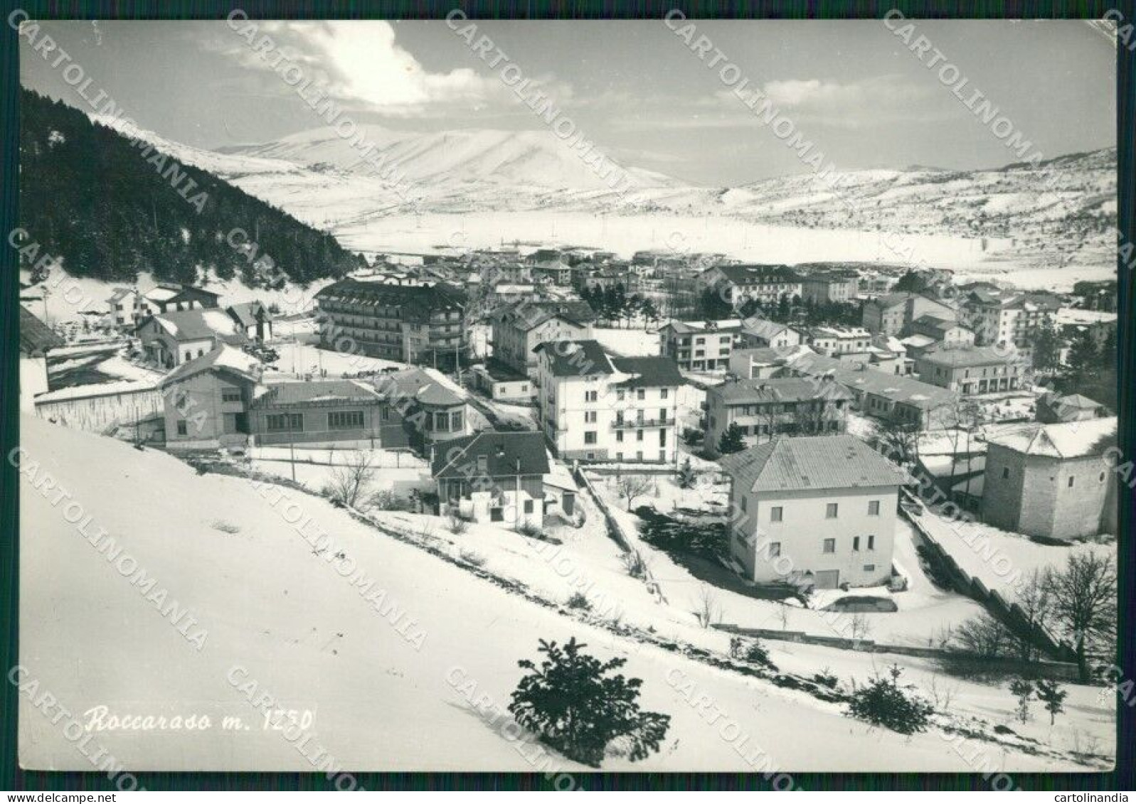 L'Aquila Roccaraso Neve Foto FG Cartolina ZK1323 - L'Aquila