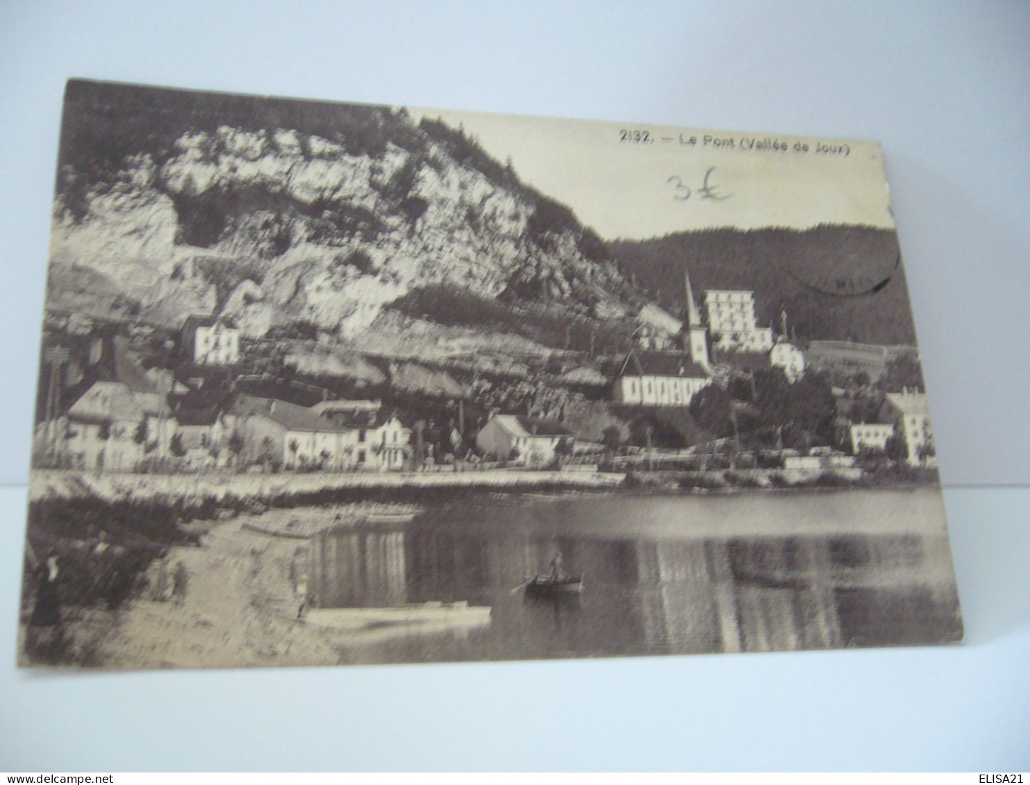 LE PONT VALLEE DE JOUX SUISSE VD VAUD CPA - Sonstige & Ohne Zuordnung