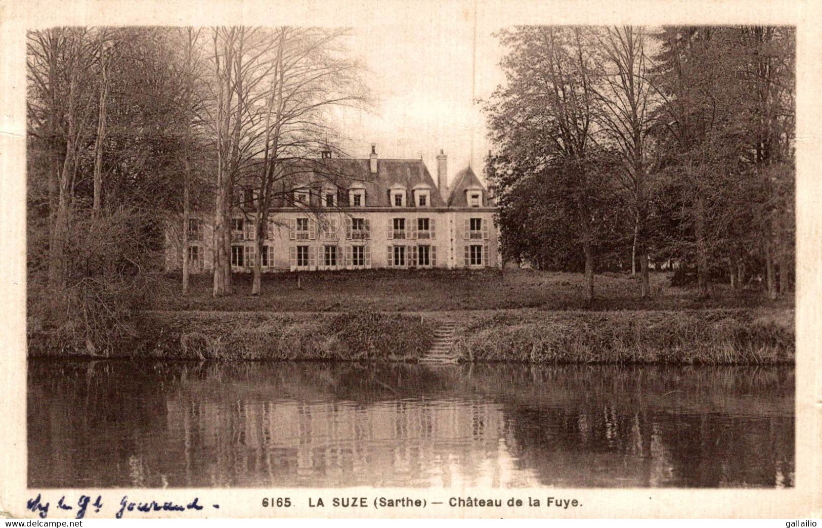 LA SUZE CHATEAU DE LA FUYE - La Suze Sur Sarthe