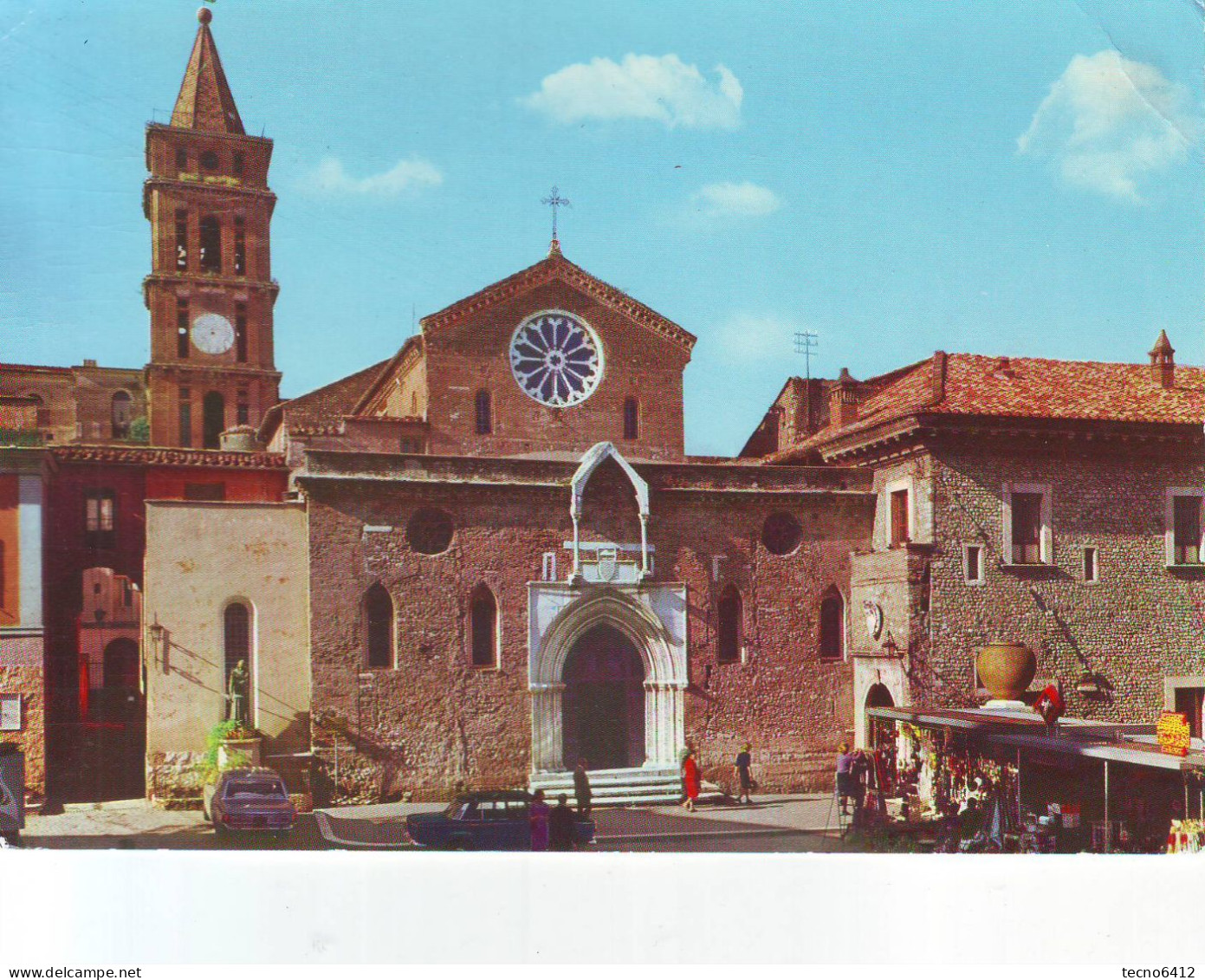 Tivoli(roma) - Villa D'este - Chiesa Di S.m. Maggiore E Ingresso - Non Viaggiata - Tivoli