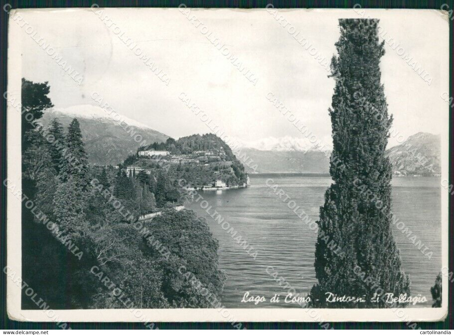 Como Bellagio Lago Di Como ABRASA Foto FG Cartolina KB3024 - Como