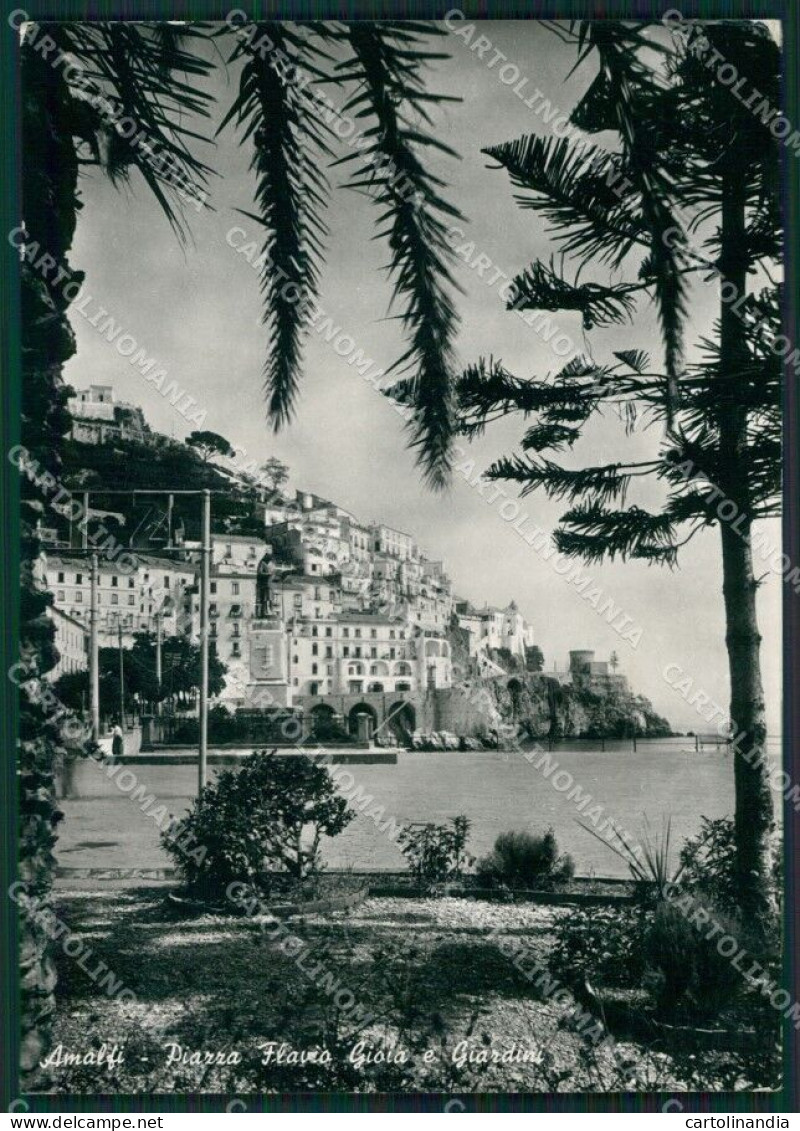 Salerno Amalfi Foto FG Cartolina KB4169 - Salerno