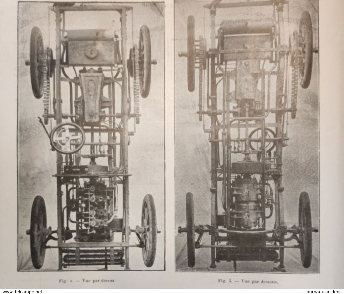 1902 Revue Automobile "  LA LOCOMOTION " - LES VOITURES MORS 15 Chevaux Et 8 Chevaux - Moteur - Chassis - 1900 - 1949