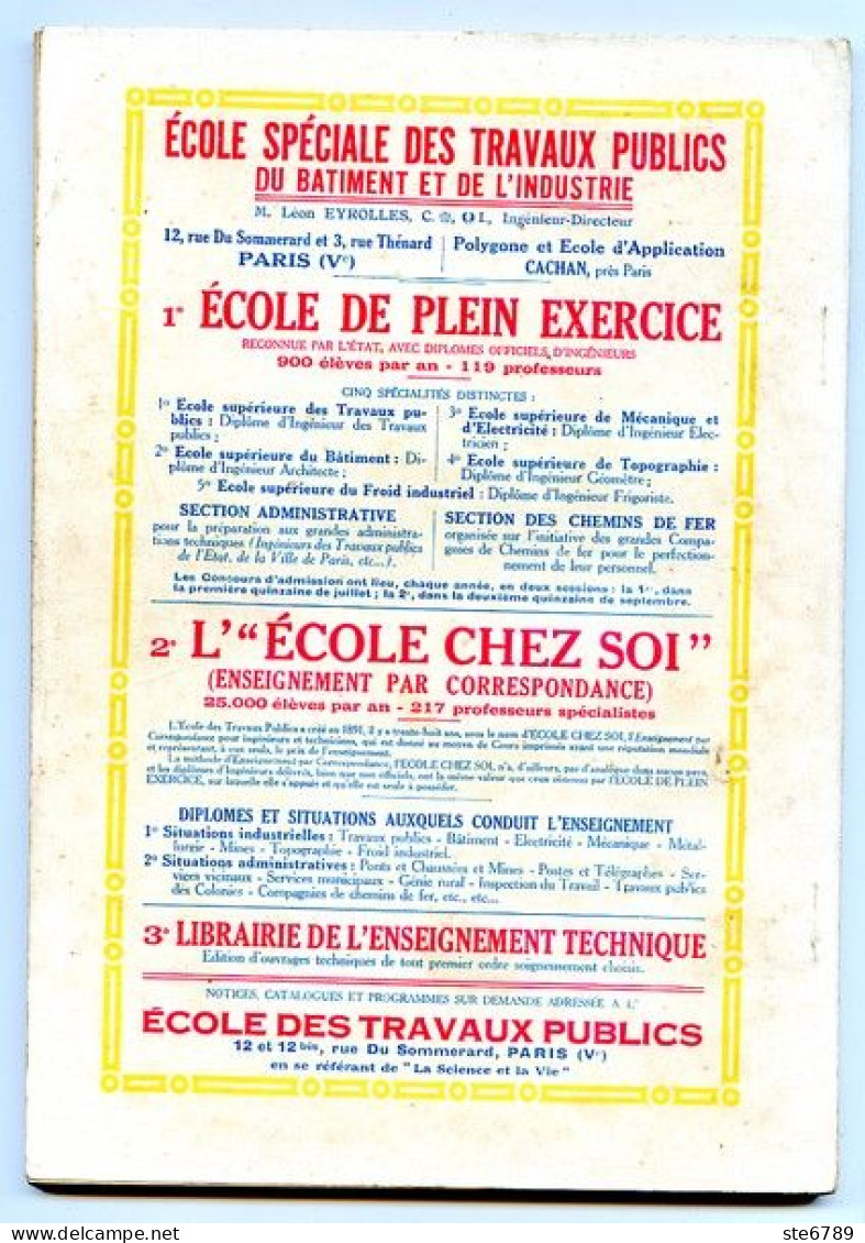 LA SCIENCE ET LA VIE 1929 N° 140 Février - 1900 - 1949