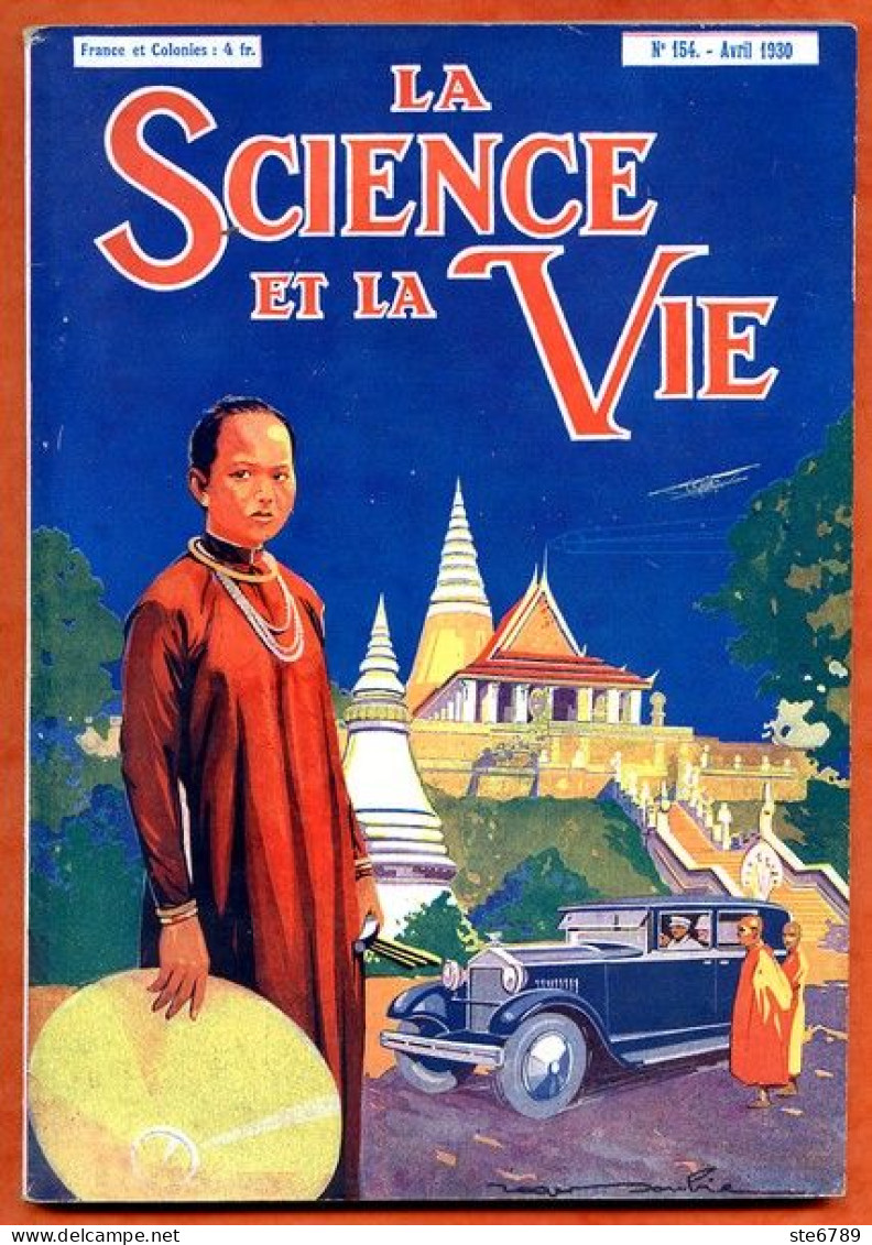 LA SCIENCE ET LA VIE 1930 N° 154 Avril - 1900 - 1949