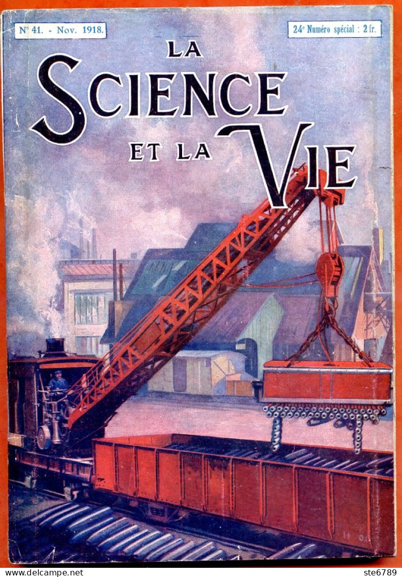 LA SCIENCE ET LA VIE 1918 N° 41 Novembre - 1900 - 1949