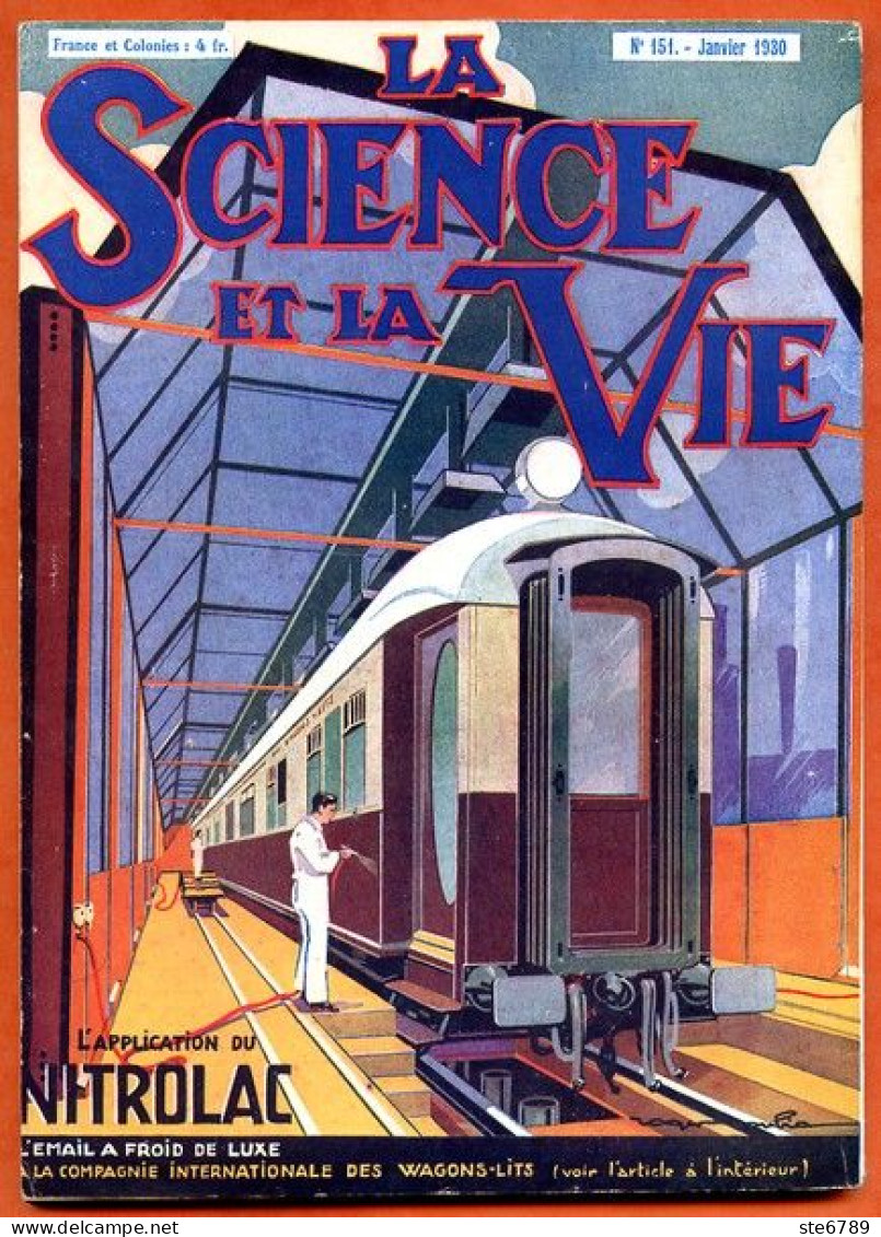 LA SCIENCE ET LA VIE 1930 N° 151 Janvier - 1900 - 1949