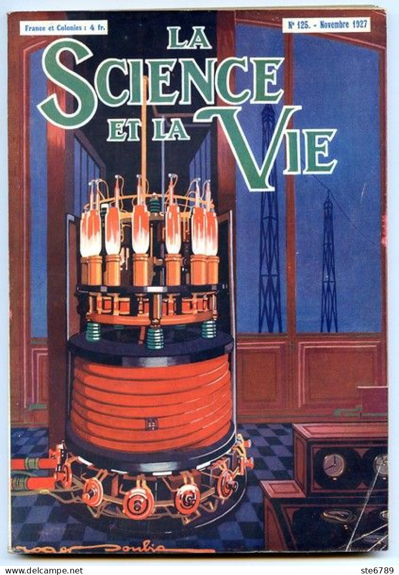 LA SCIENCE ET LA VIE 1927 N° 125 Novembre - 1900 - 1949