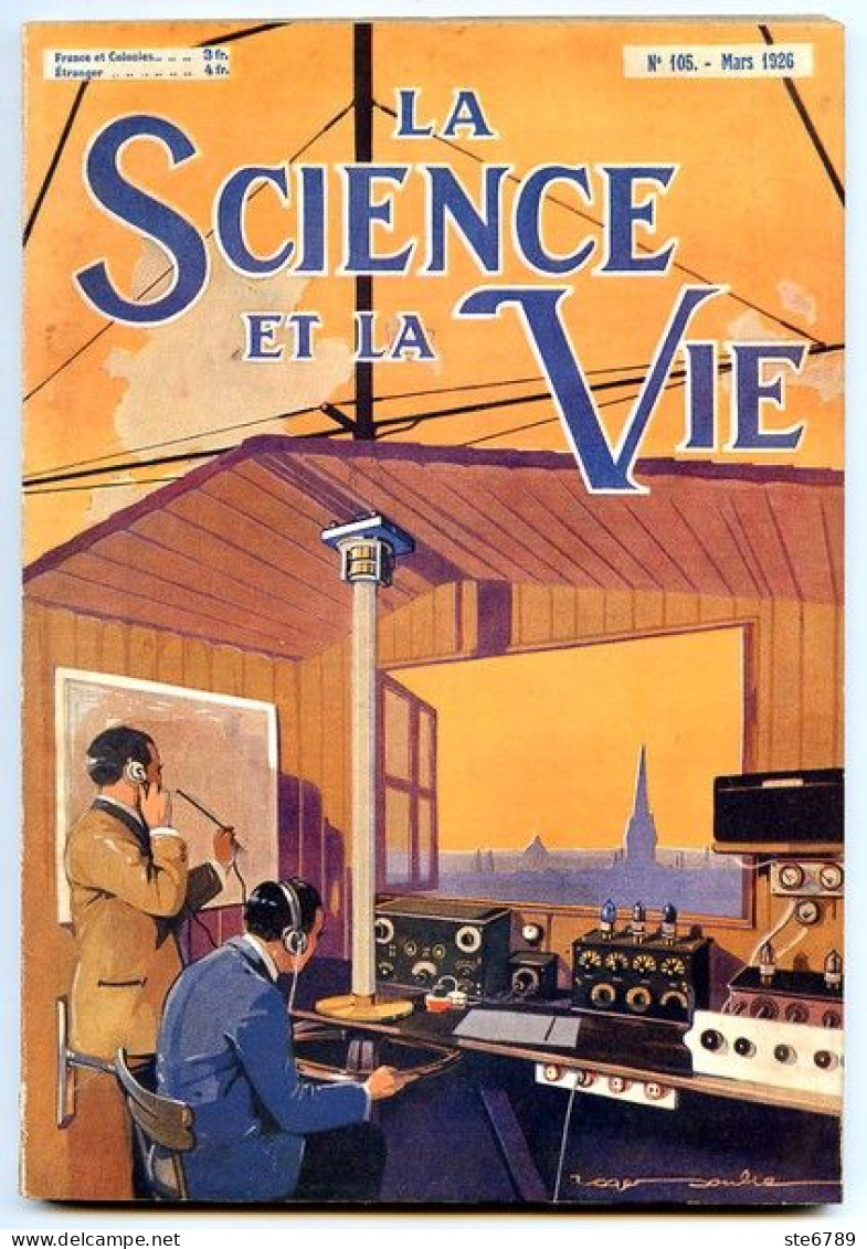LA SCIENCE ET LA VIE 1926 N° 105 Mars - 1900 - 1949