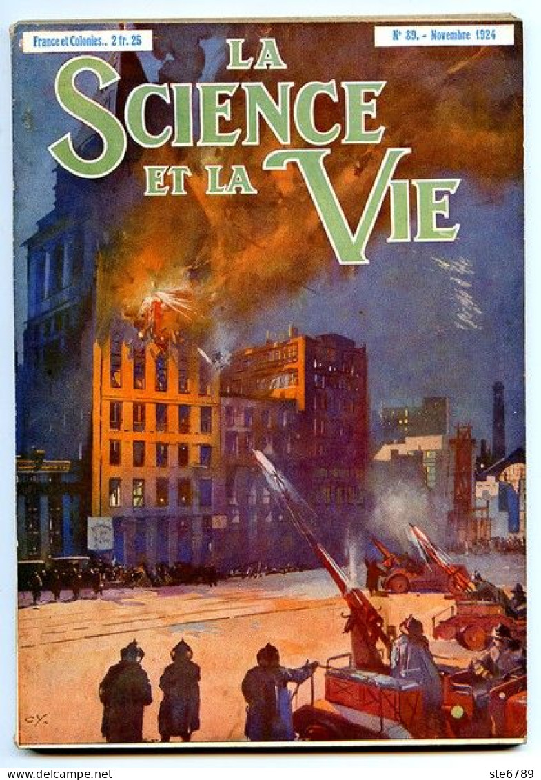 LA SCIENCE ET LA VIE 1924 N° 89 Novembre - 1900 - 1949