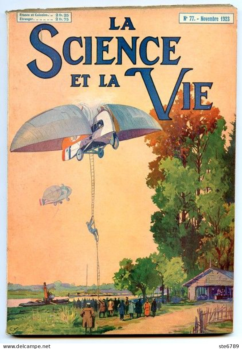 LA SCIENCE ET LA VIE 1923 N° 77 Novembre - 1900 - 1949