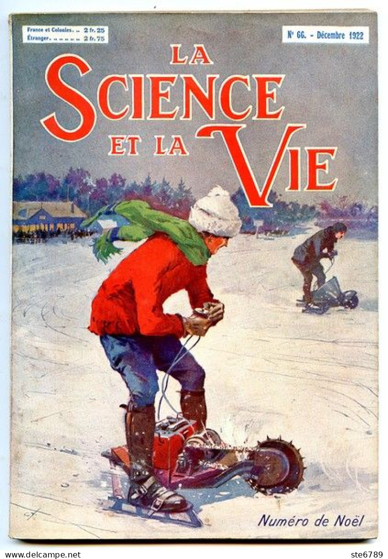 LA SCIENCE ET LA VIE 1922 N° 66 Decembre - 1900 - 1949