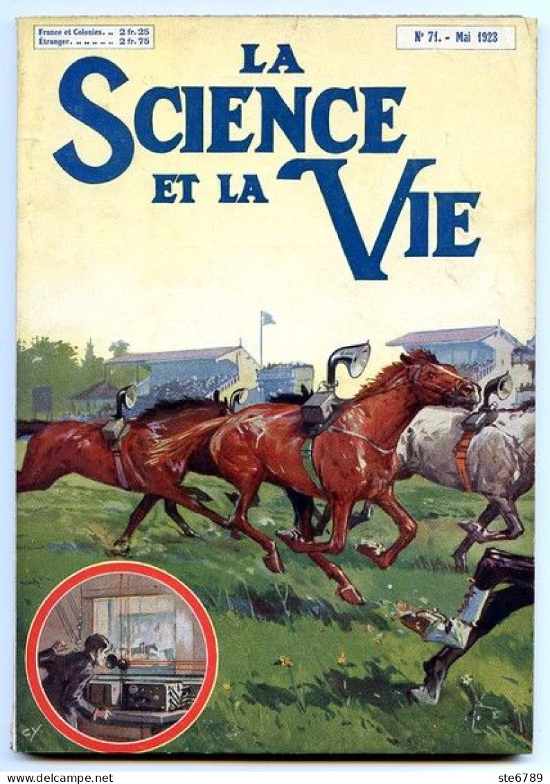 LA SCIENCE ET LA VIE 1923 N° 71 Mai - 1900 - 1949