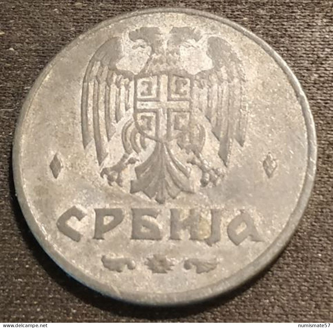 SERBIE - SERBIA - 2 DINARS 1942 - Occupation Allemande - War Issue - WW2 - KM 32 - Serbia