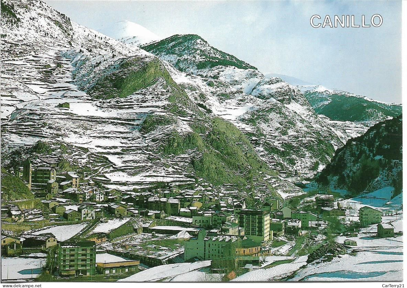 CPM. ANDORRE. CANILLO. VUE GENERALE. - Andorre
