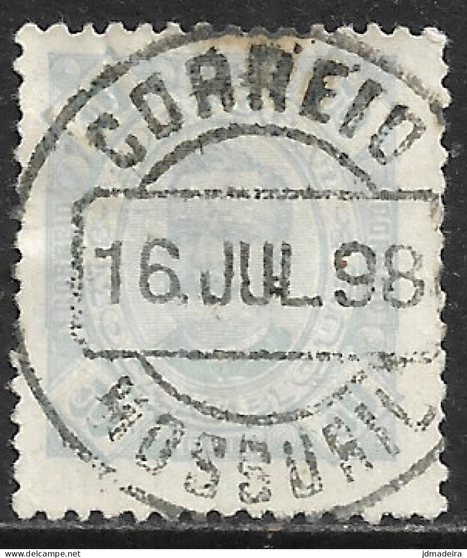 Mocambique – 1893 King Carlos 50 Réis Used Stamp MOSSURIL Cancel - Mozambique
