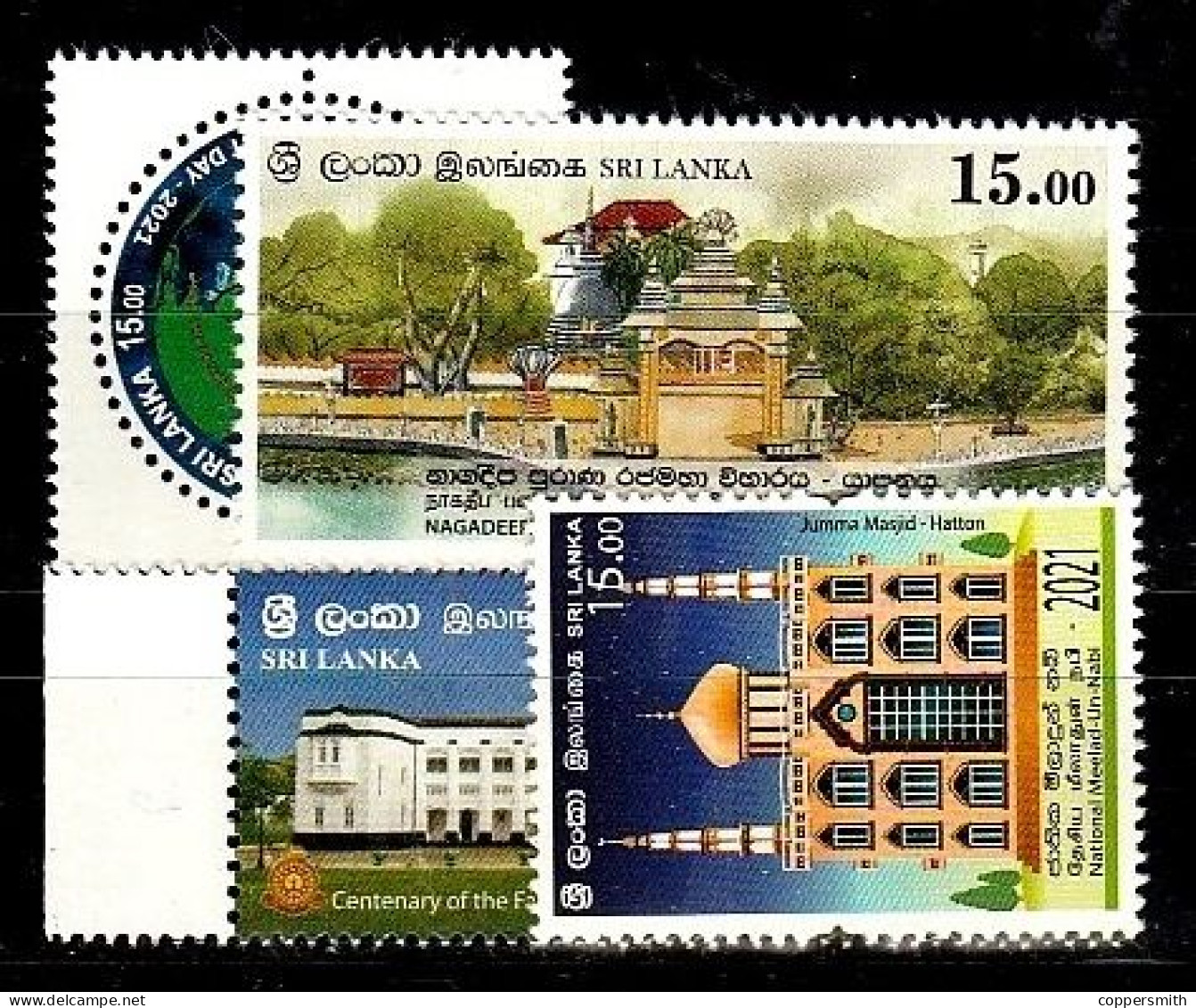 (1273-1280) Sri Lanka  Los 2021-1 ** / Mnh  Michel Ex 2356-2371 - Sri Lanka (Ceylan) (1948-...)