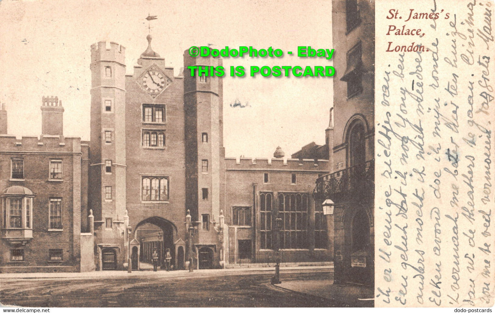 R437458 London. St. James Palace. Postcard - Sonstige & Ohne Zuordnung