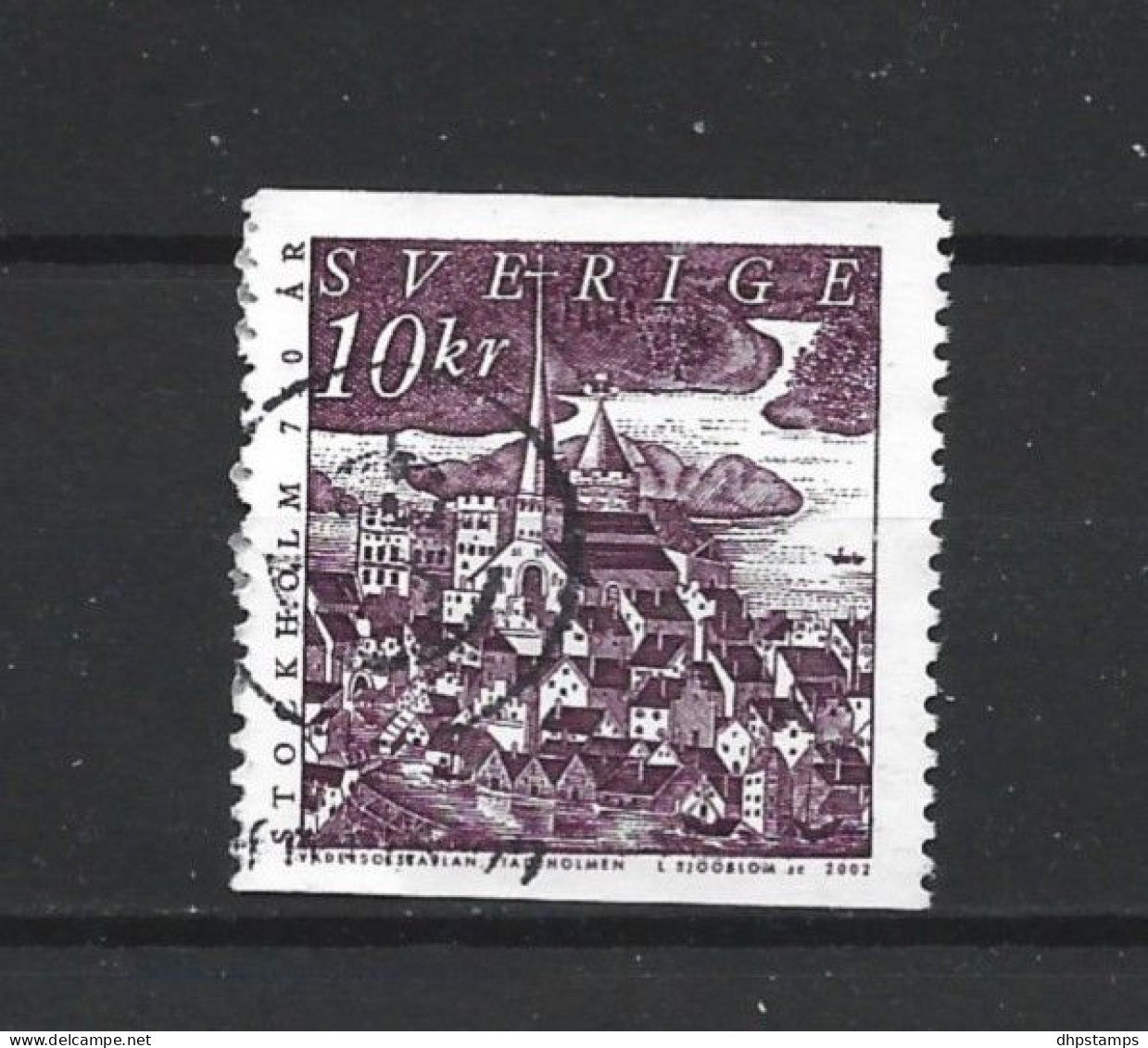 Sweden 2002 Stockholm 750Y.   Y.T. 2272 (0) - Usati