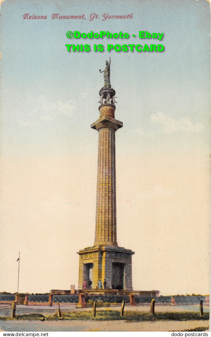 R437677 Nelsons Monument. Gt. Yarmouth - World