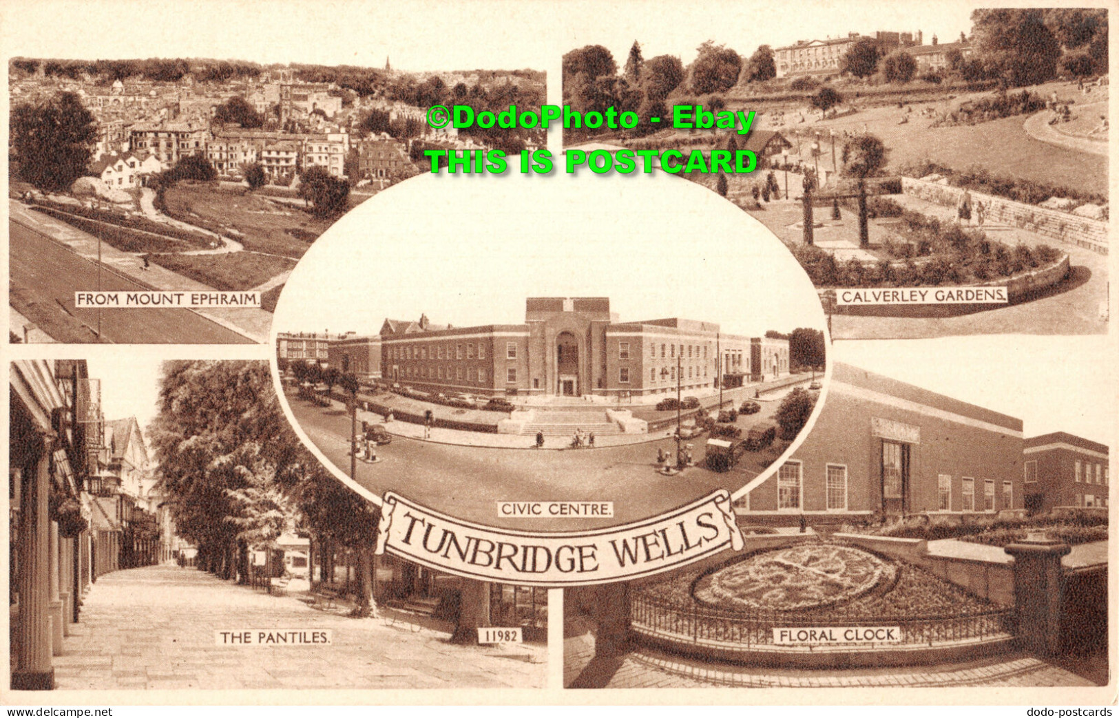 R437477 Tunbridge Wells. The Pantiles. Civic Centre. Norman. Shoesmith And Ether - World