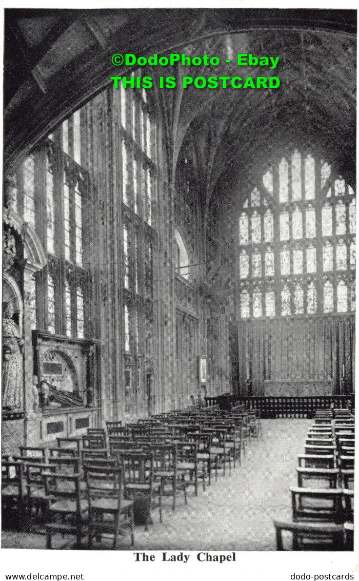 R437699 The Lady Chapel. Gloucester Cathedral. Hamilton Fisher - Mondo