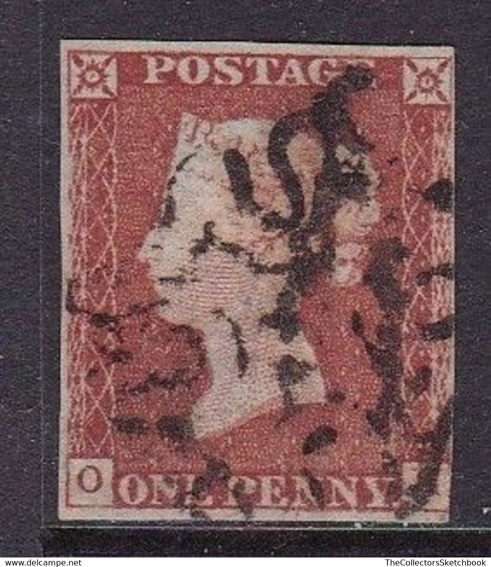 GB Line Engraved  Victoria Imperf Penny Red .good Used - Usati