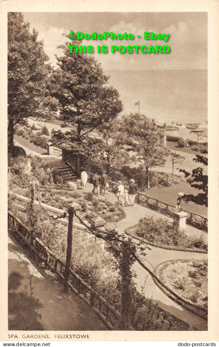 R437710 Spa Gardens. Felixstowe. M. And L. National Series - Mondo