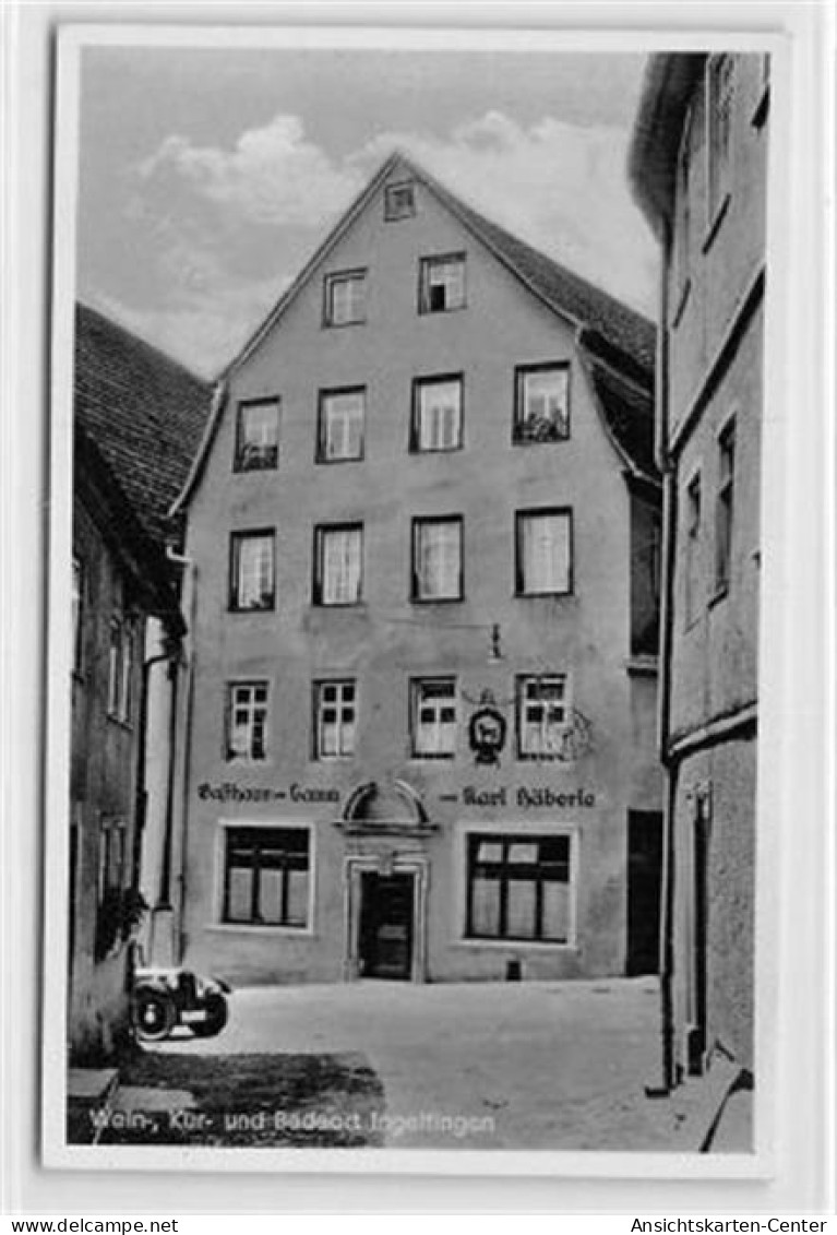 39102904 - Wein-, Kur- Und Badeort Ingelfingen. Gasthaus Zum Lamm Von Karl Haeberle Ungelaufen  Gute Erhaltung. - Heilbronn