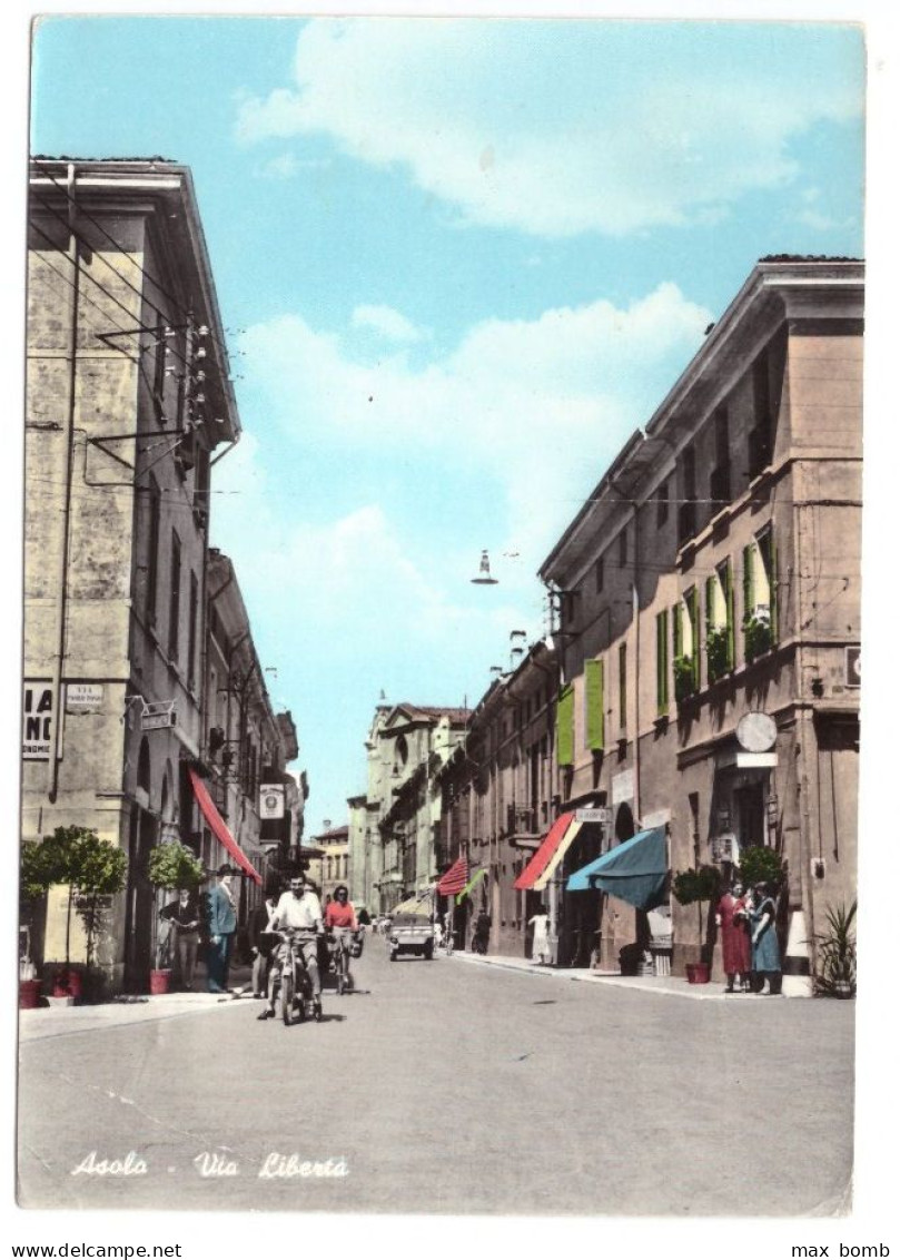 1963  ASOLA 1  VIA LIBERTA'     MANTOVA - Mantova