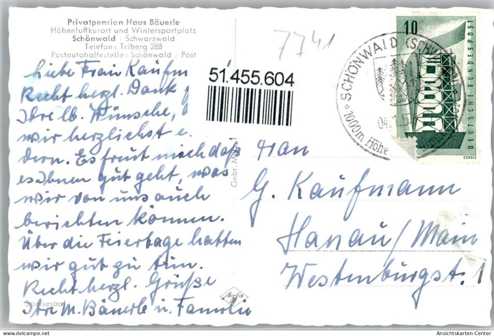 51455604 - Schoenwald Im Schwarzwald - Triberg
