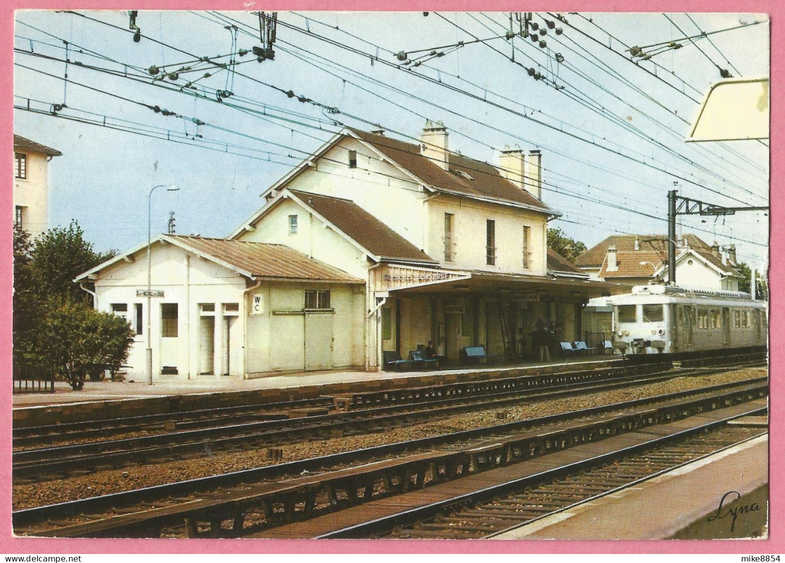 SAS0322  CP  SAINT MICHEL Sur ORGE  (Essonne)    La Gare - Train  ++++++ - Saint Michel Sur Orge