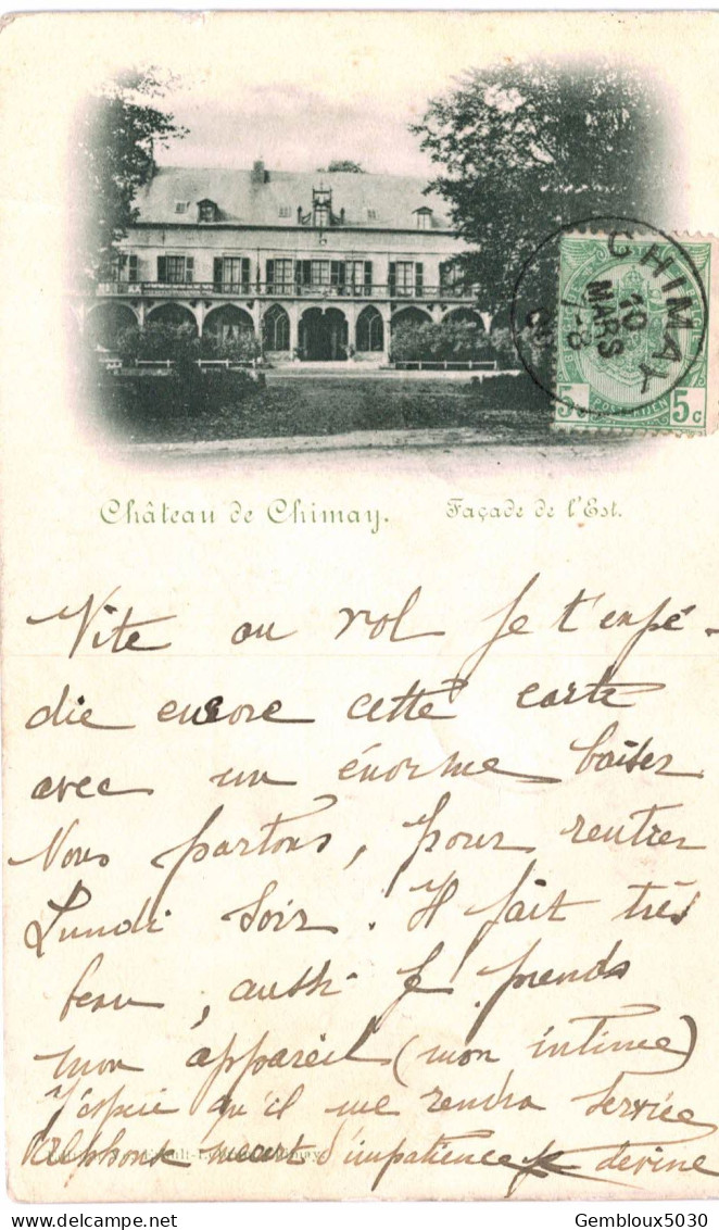 (163) Chimay  Château  Façade - Chimay