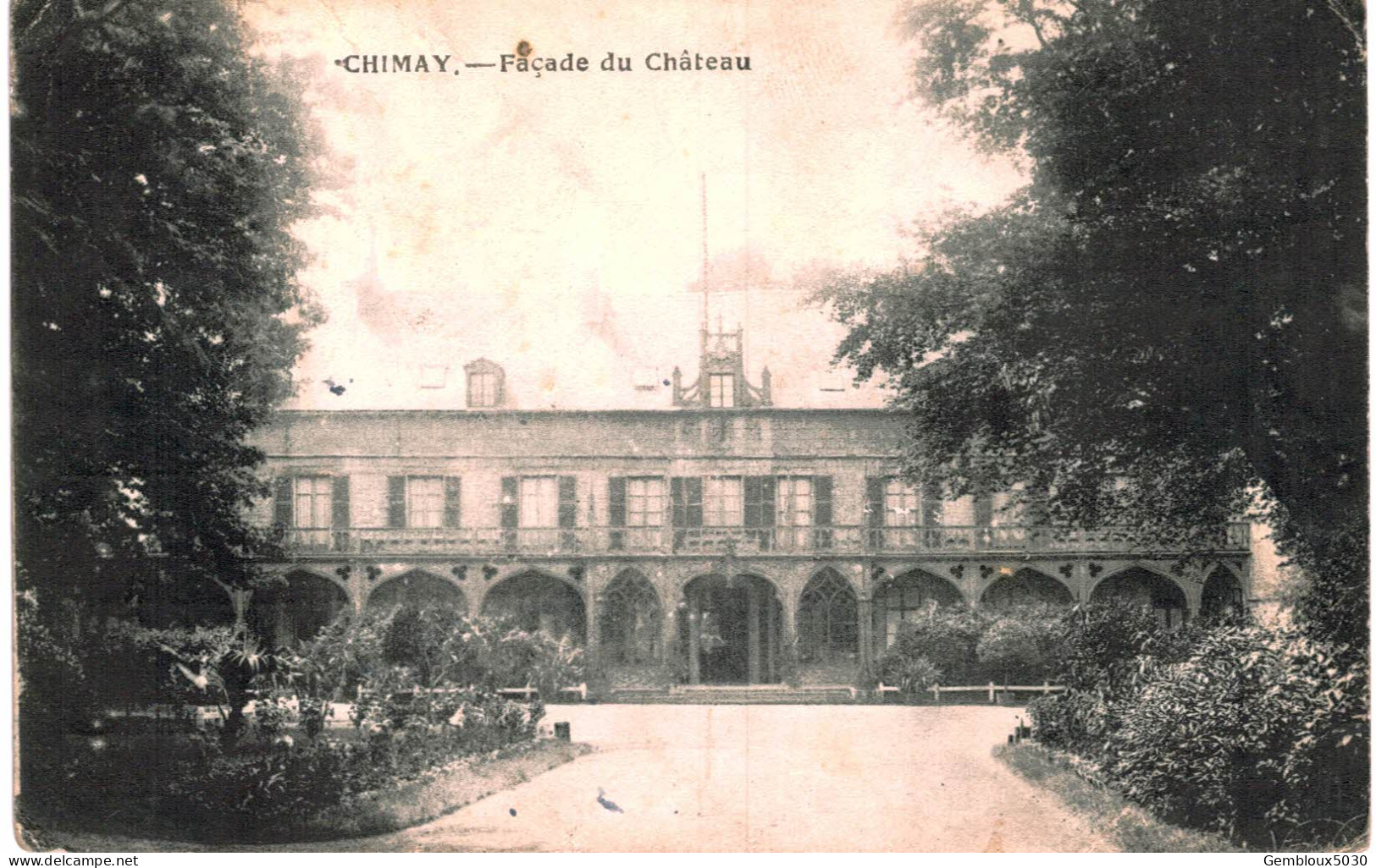 (186) Chimay Façade Du Château - Chimay