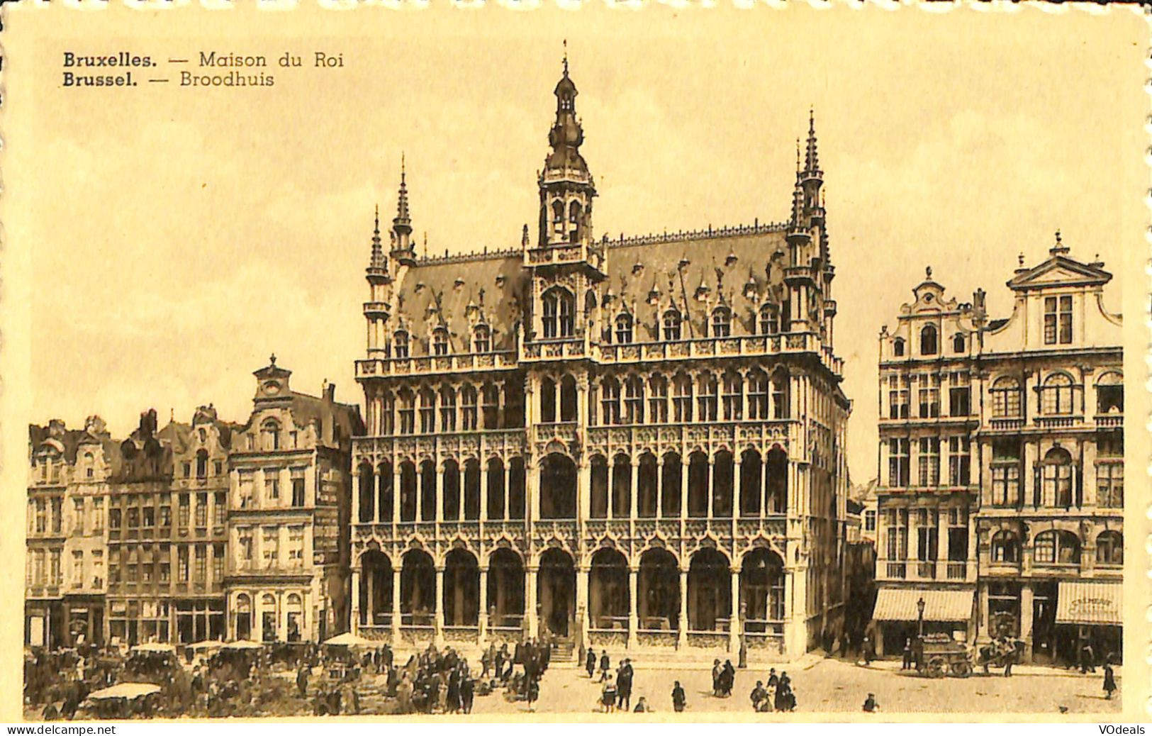 Belgique - Brussel - Bruxelles - Maison Du Roi - Broodhuis - Marktpleinen, Pleinen