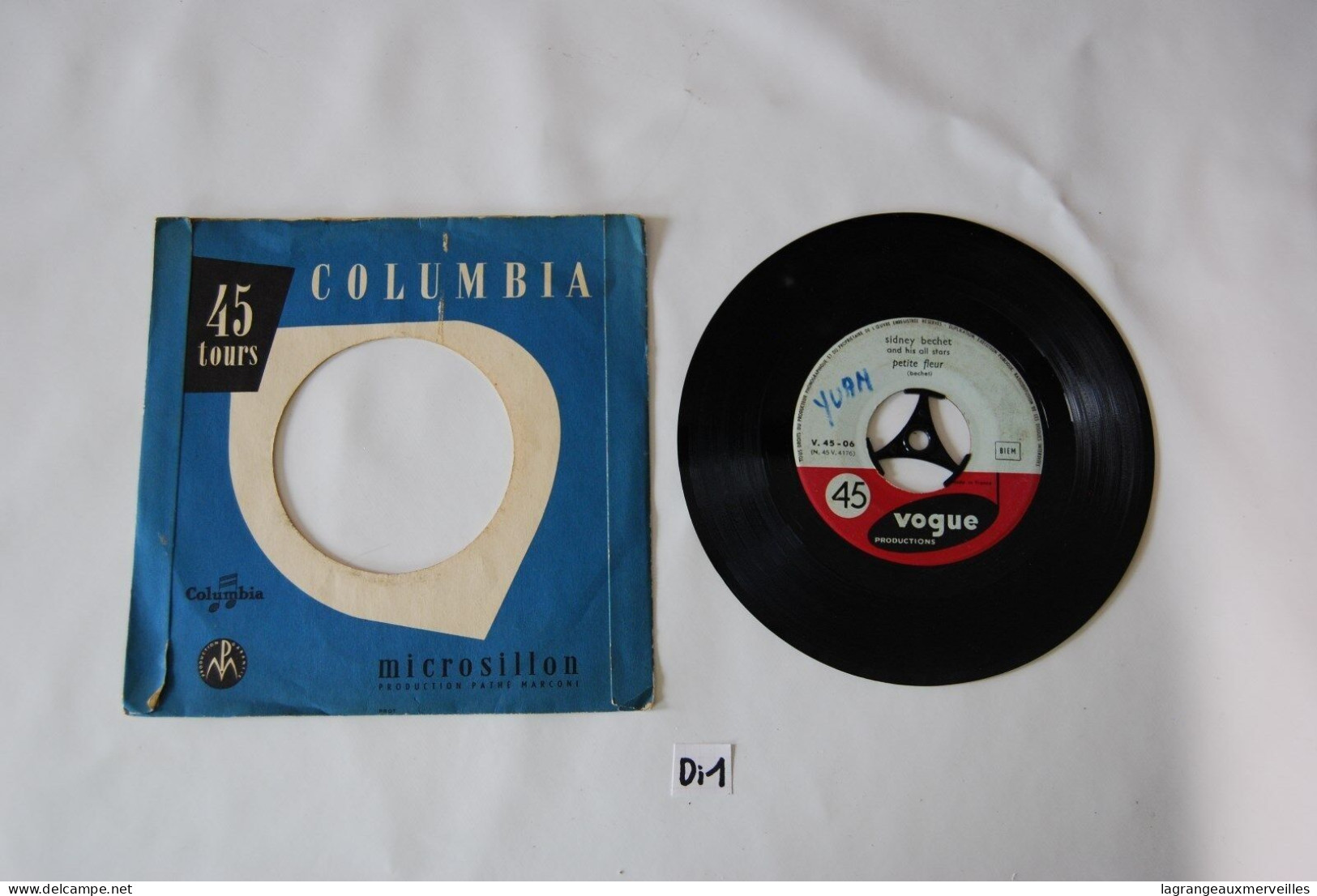 Di1- Vinyl 45 T - Sidney Bechet - VOGUE - Other - French Music
