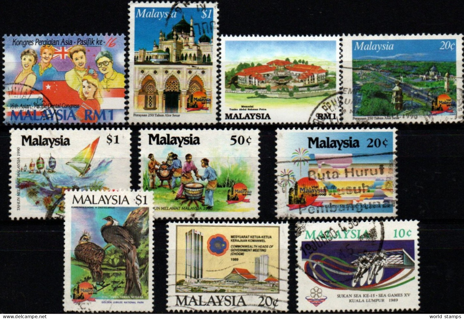 MALAYSIA LOT O - Maleisië (1964-...)