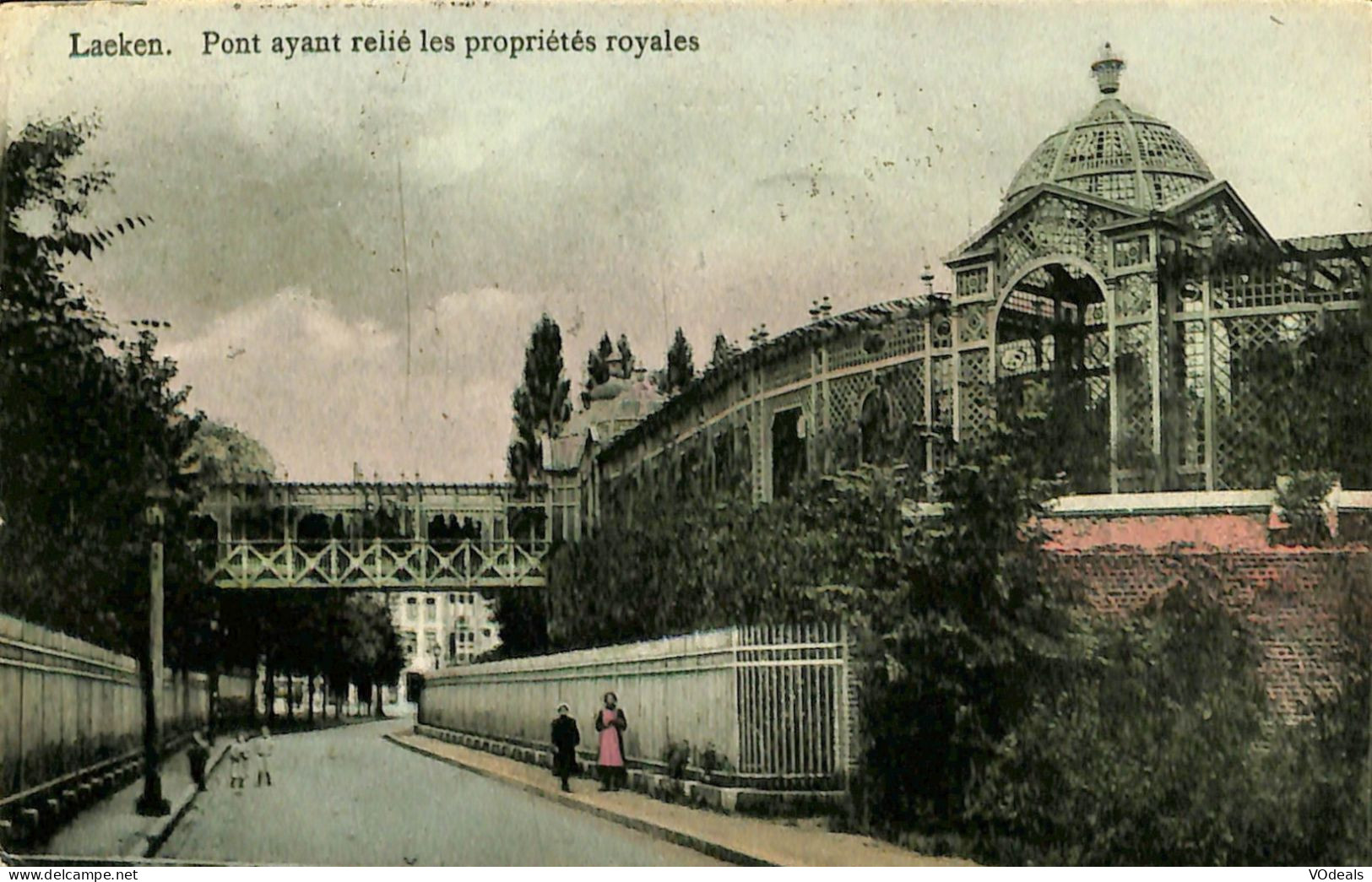 Belgique - Brussel - Bruxelles - Laeken - Pont Ayant Relié Les Propriétés Royales - Laeken