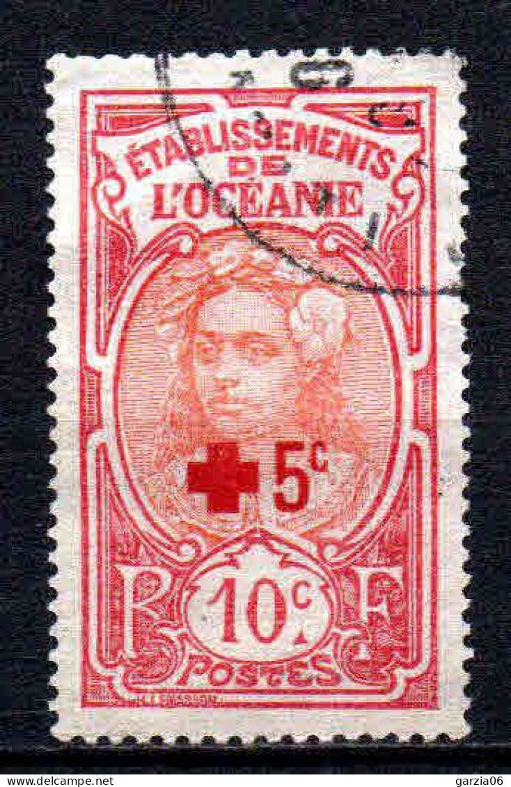 Océanie - 1915 -  Croix Rouge  - N° 42 - Oblit - Used - Oblitérés