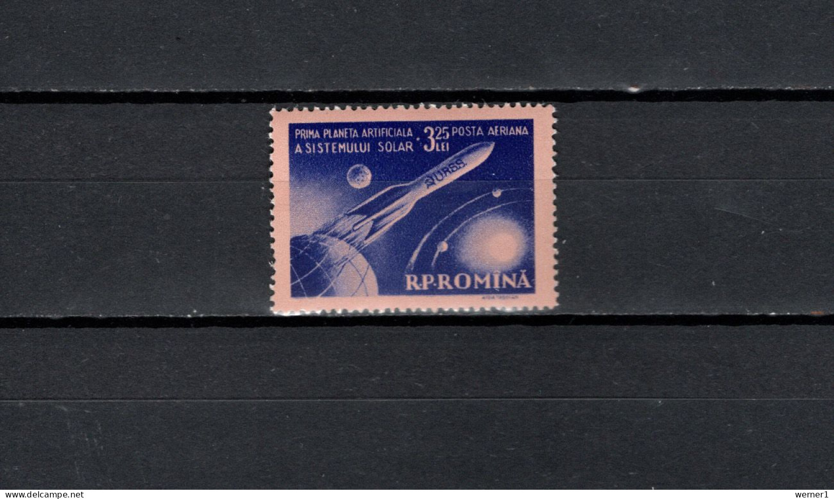 Romania 1959 Space, Start Of Satellite, Stamp MNH - Europe