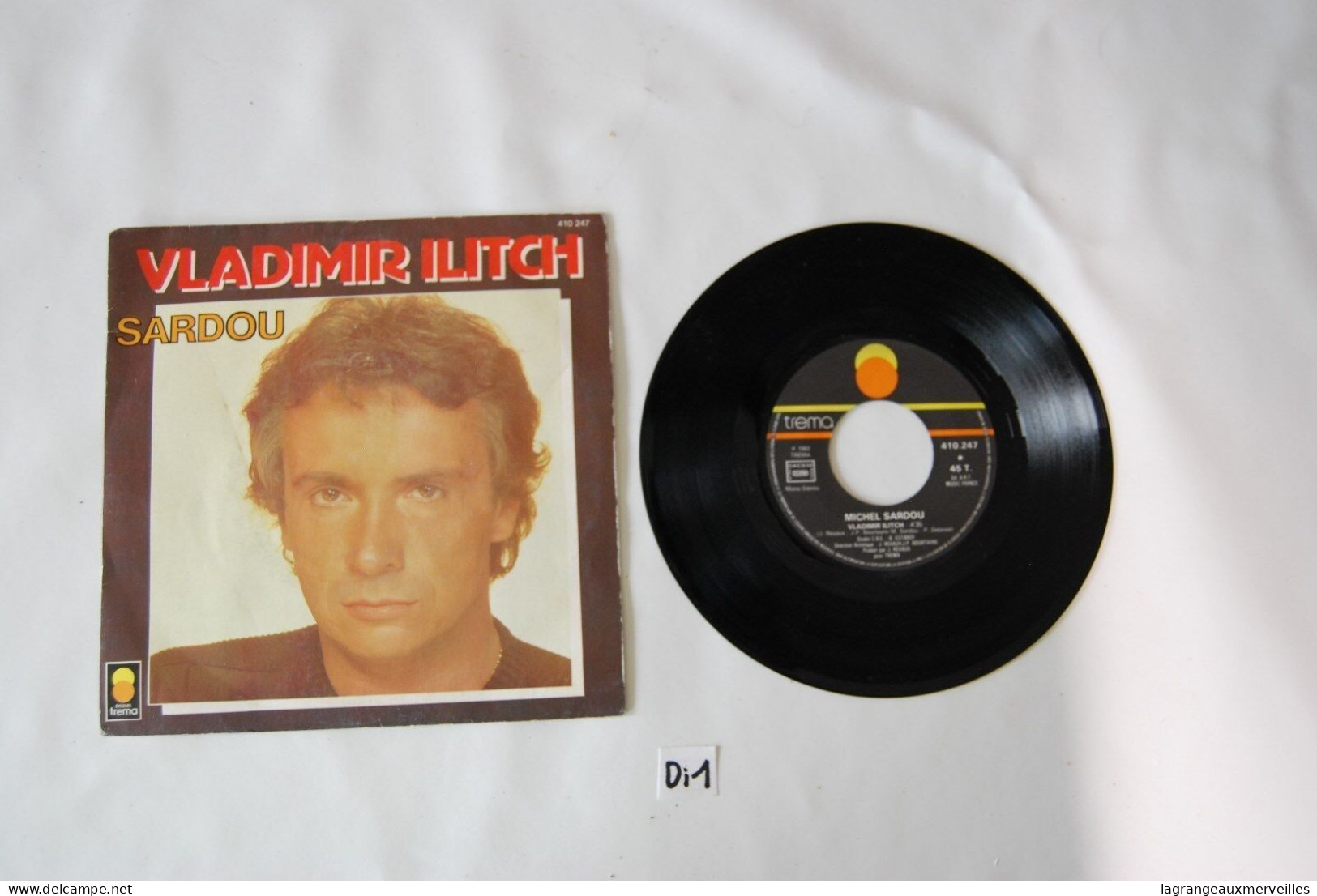 Di1- Vinyl 45 T - Sardou - Vladimir Et A L'italienne - Andere - Franstalig