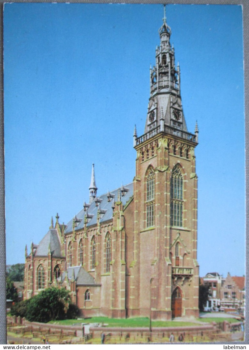 HOLLAND NETHERLAND NOORD SCHAGEN CHURCH KARTE POSTCARD CARTOLINA ANSICHTSKARTE CARTE POSTALE POSTKARTE CARD - Schagen