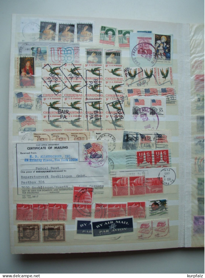 USA - ** + Gestempelte Briefmarken, Block's + ZD Auf Einigen Steckseiten - Collections