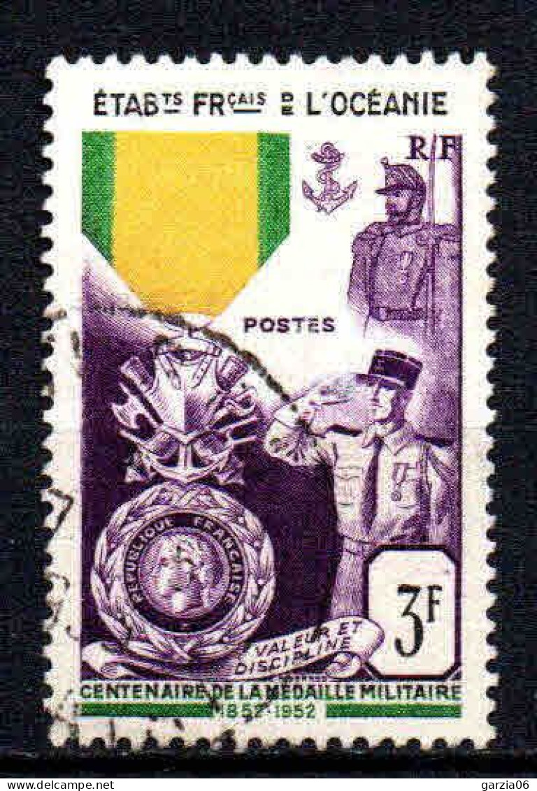 Océanie - 1952 - Médaille Militaire - N° 202 - Oblit - Used - Used Stamps